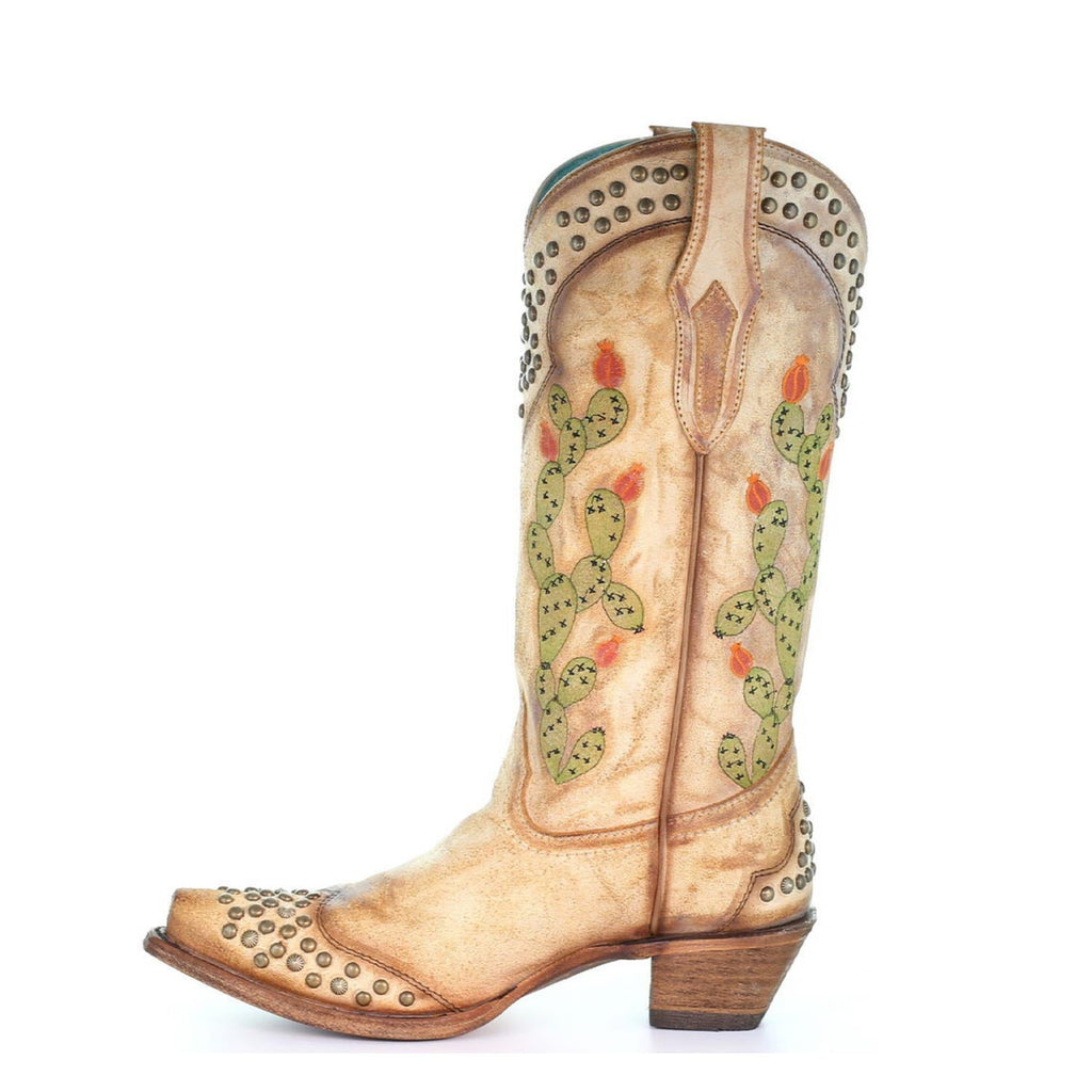Corral | Nopal Embroidery & Studs | Saddle - Outback Traders Australia